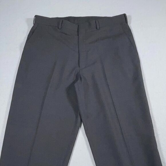 Nike Tiger Woods Pants Mens 38x32 Black Flat Front‎ Golf Performance - Picture 2 of 12